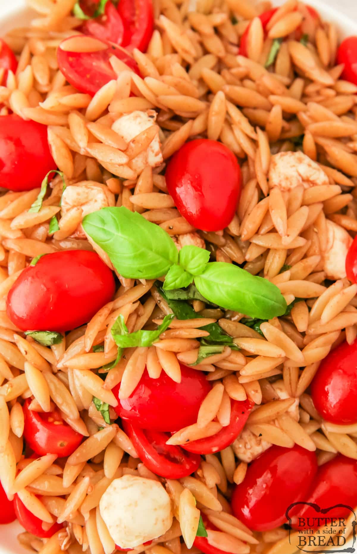 Orzo pasta salad recipe.