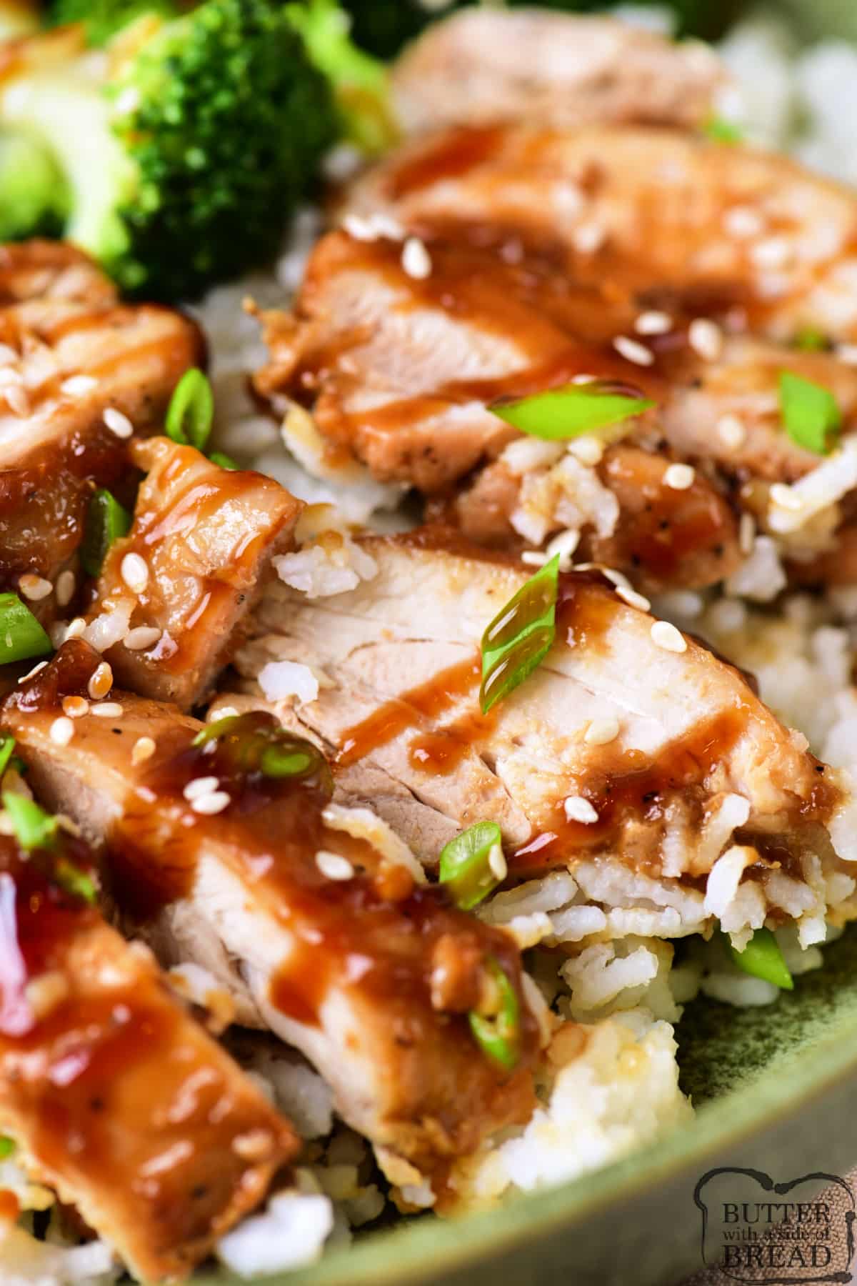 Teriyaki chicken recipe.