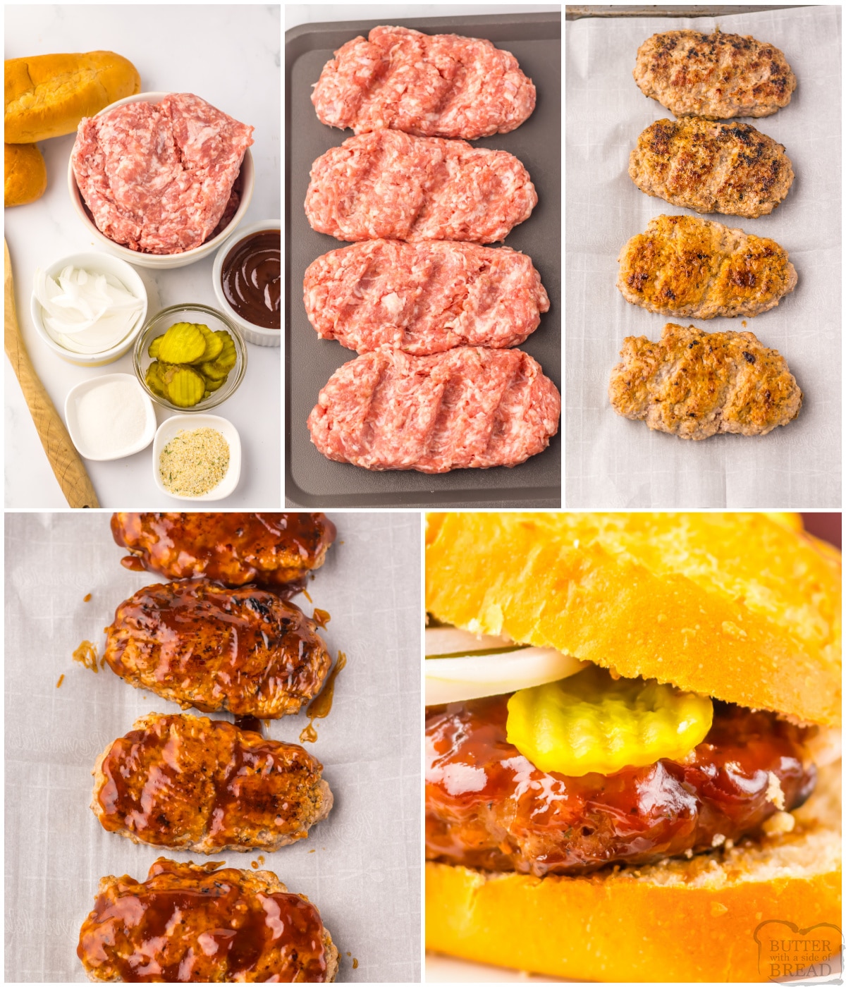 how to make a McRib sandwich at home