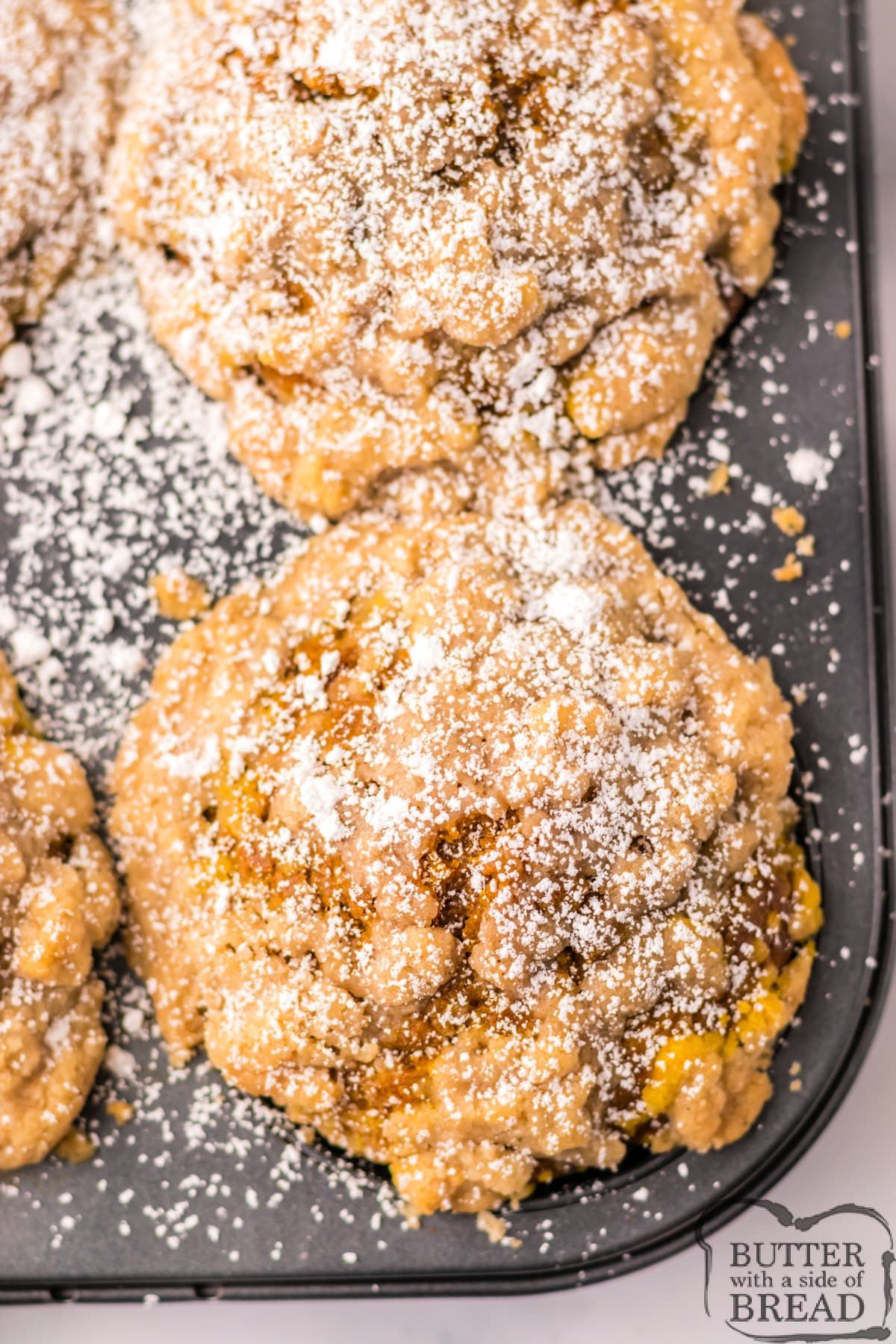 Baked pumpkin muffins.