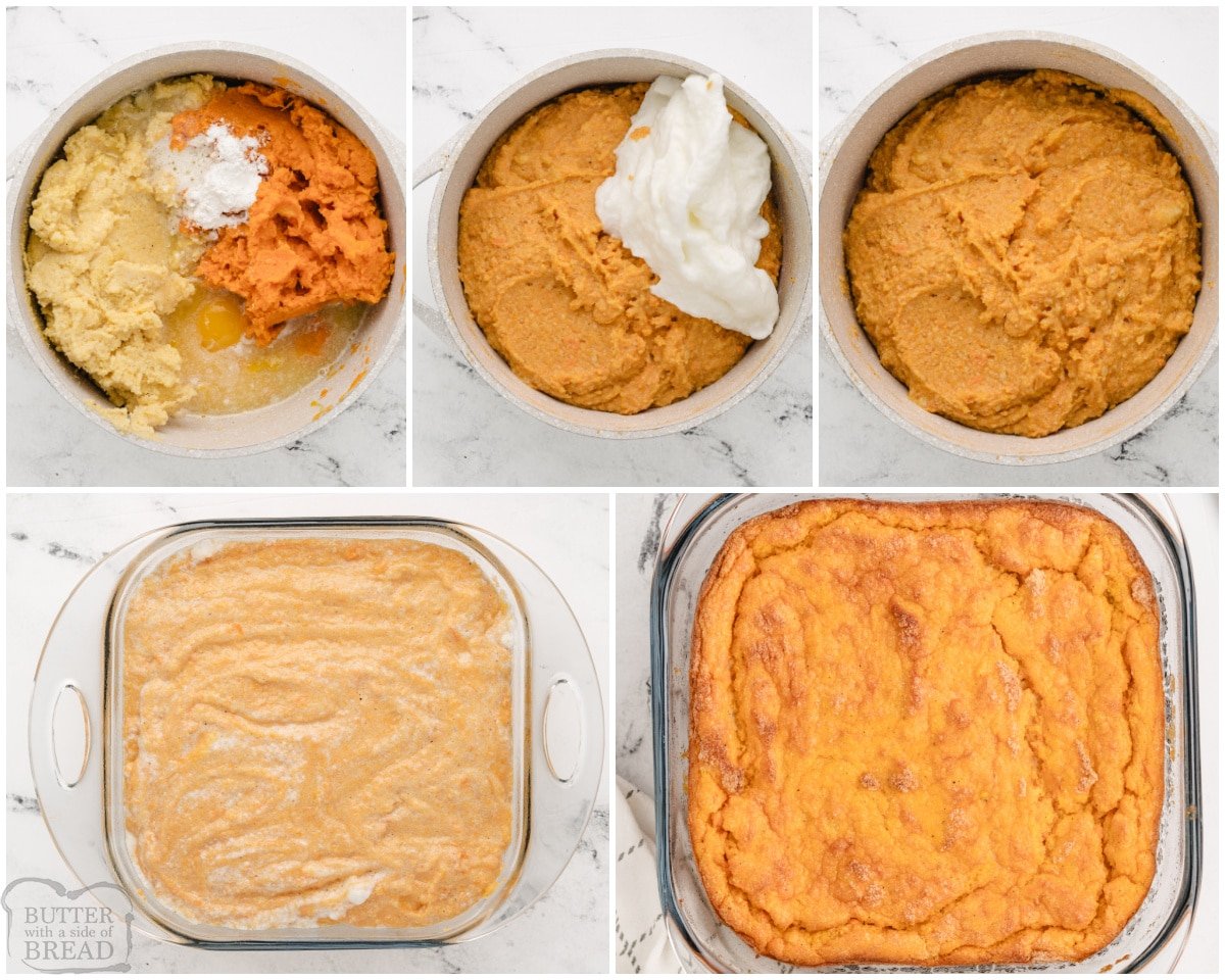 how to make sweet potato spoon bread