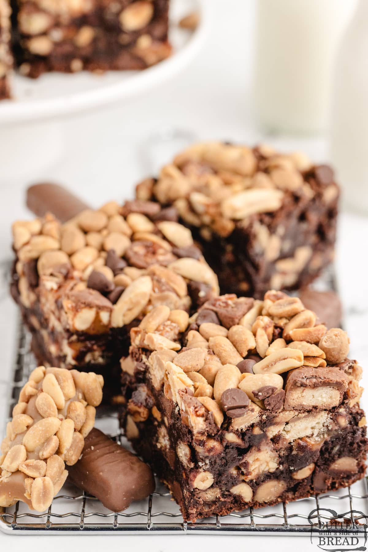 Thick, fudgy brownie recipe.