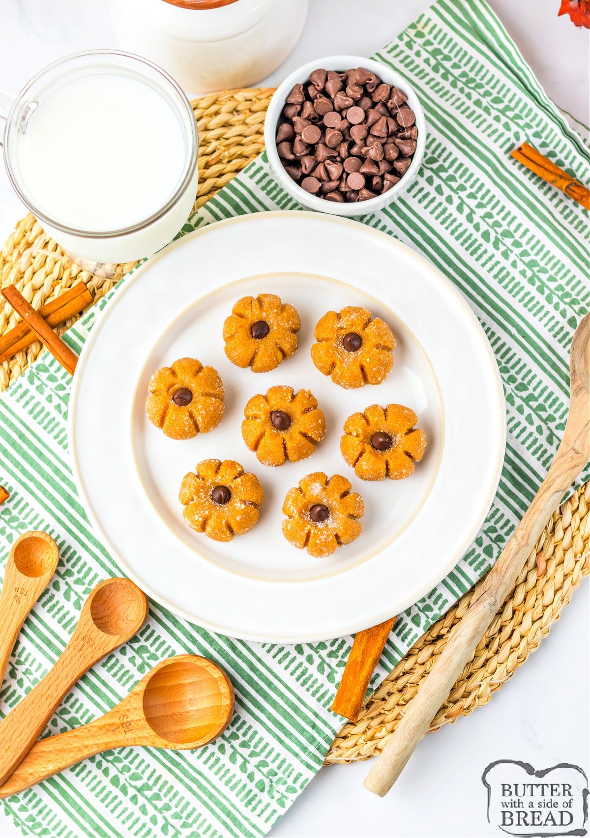 Pumpkin fudge shaped into pumpkins.