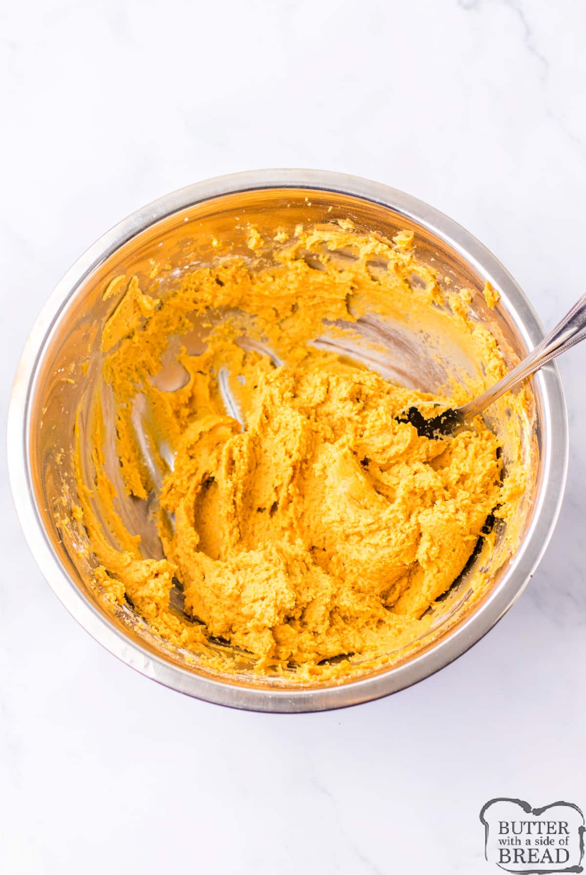 Make peanut butter frosting. 