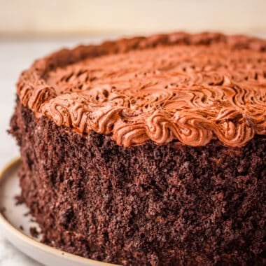 whole copycat Costco chocolate mousse cake