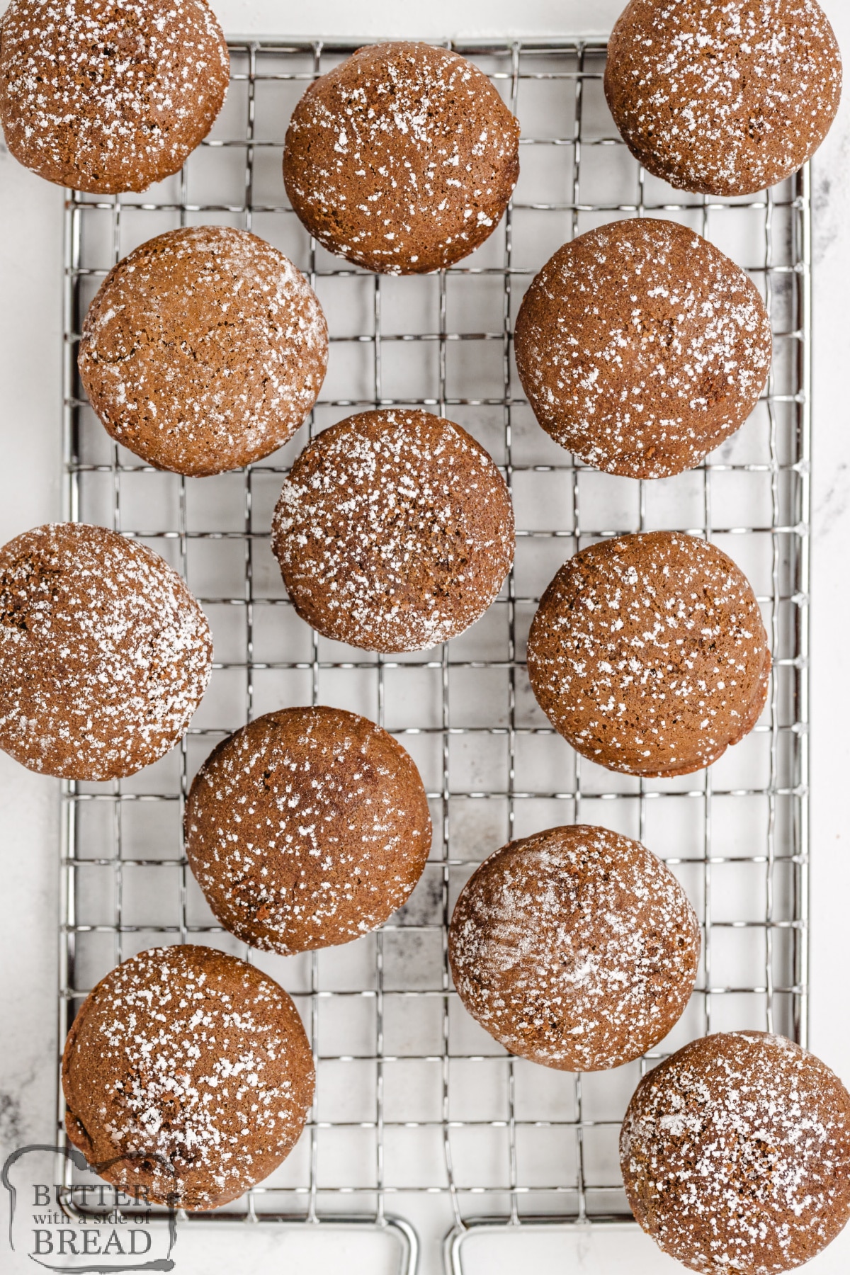Gingersnap Mini Muffins are made completely from scratch and taste just like the holidays. Softer than gingersnap cookies and smaller than gingerbread, these bite-sized muffins make the perfect snack or treat!