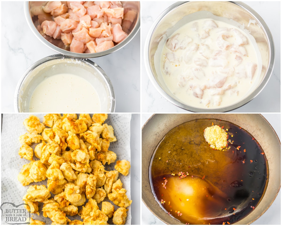 how to make Honey Sesame Chicken just like Panda Express