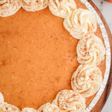 easy homemade pumpkin chiffon pie