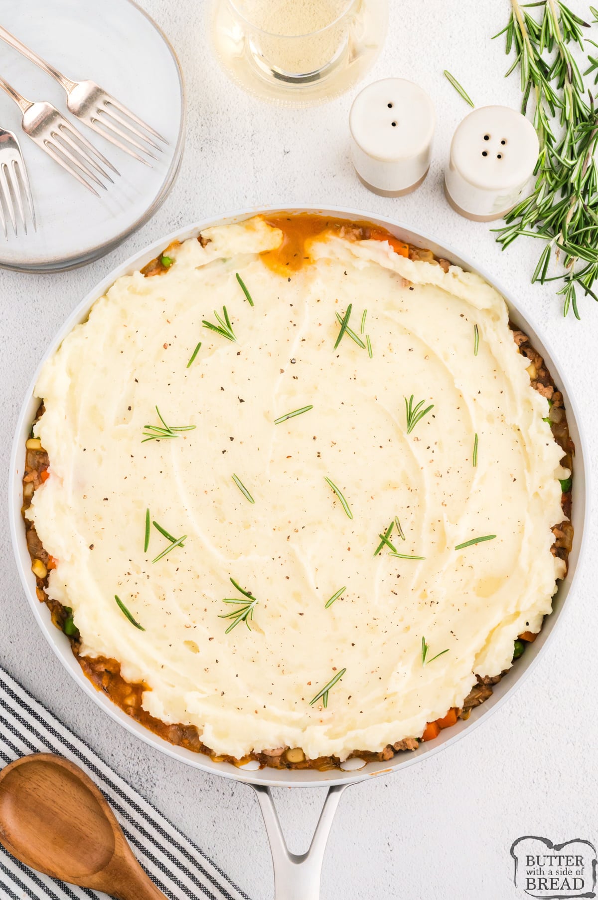 Skillet shepherd's pie.