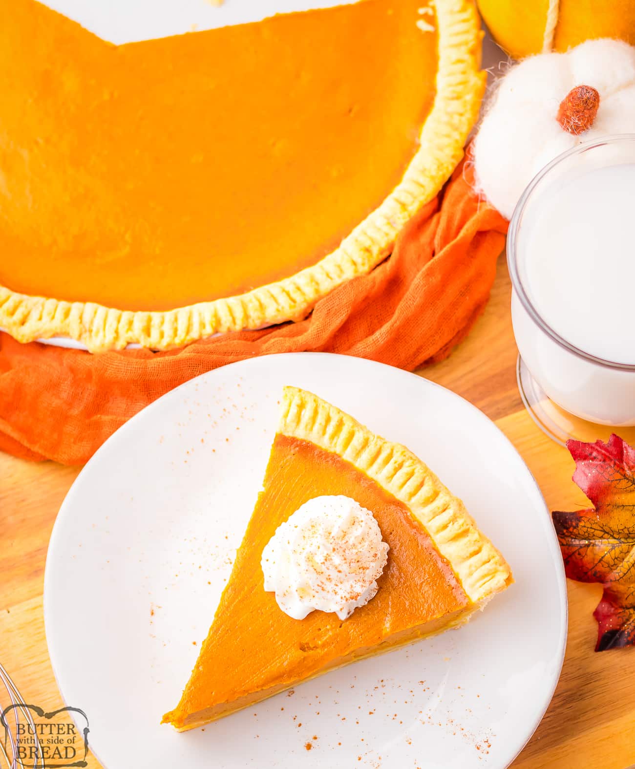 making a 12" pumpkin pie for Thanksgiving