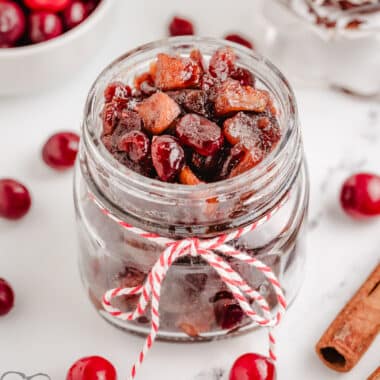 dried cranberry chutney for Thanksgiving