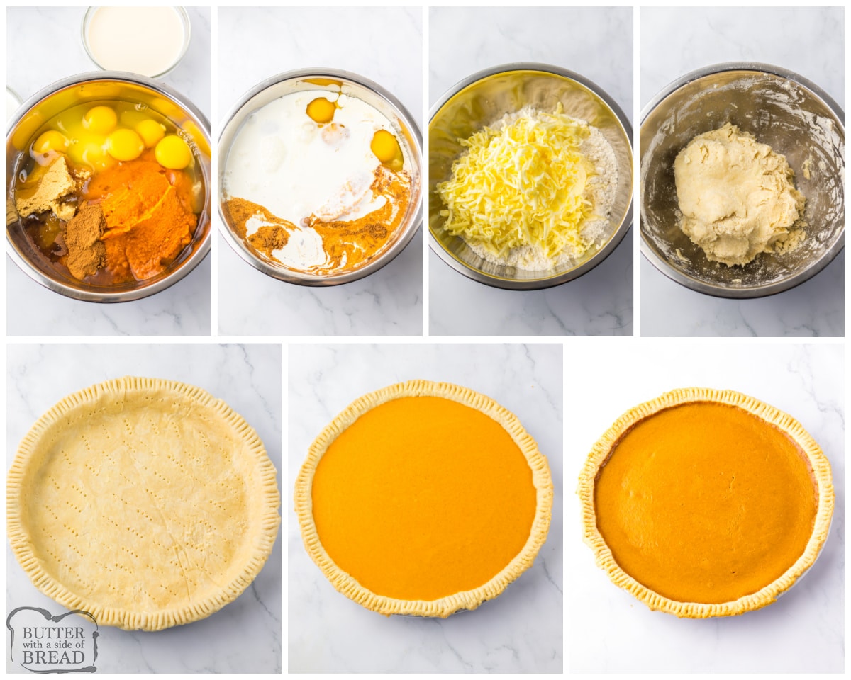how to make a 12" pumpkin pie