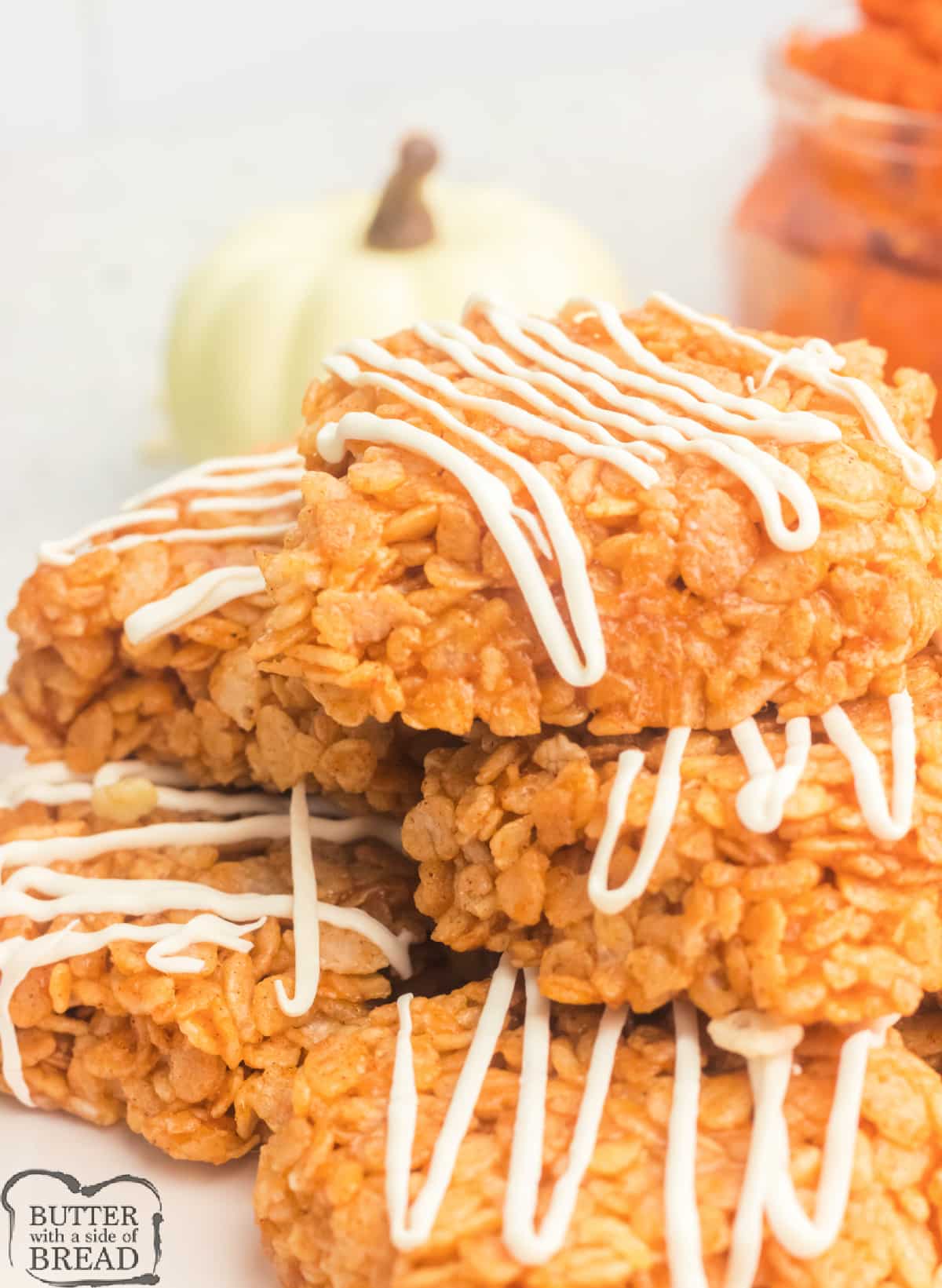 Pumpkin Rice Krispie Treat recipe.