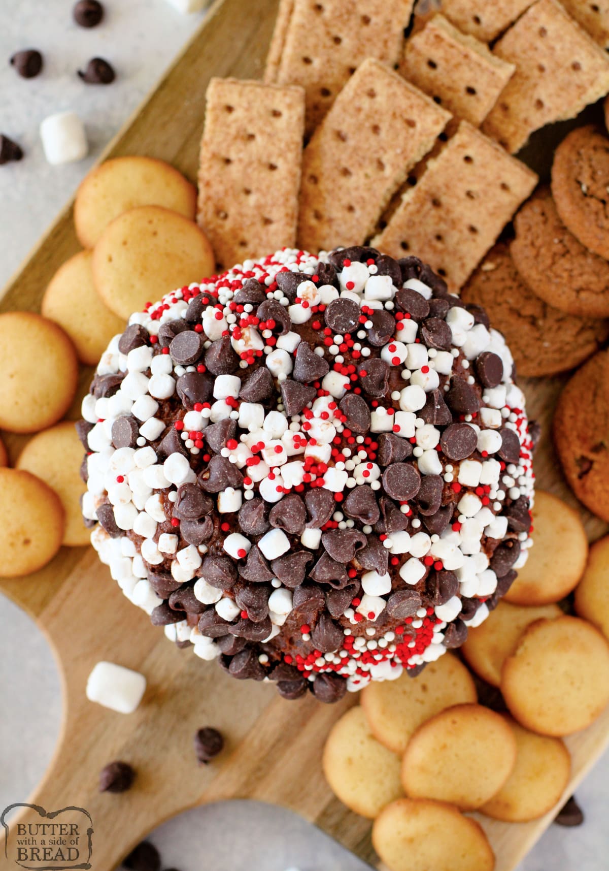 Hot Cocoa Dessert Cheeseball.