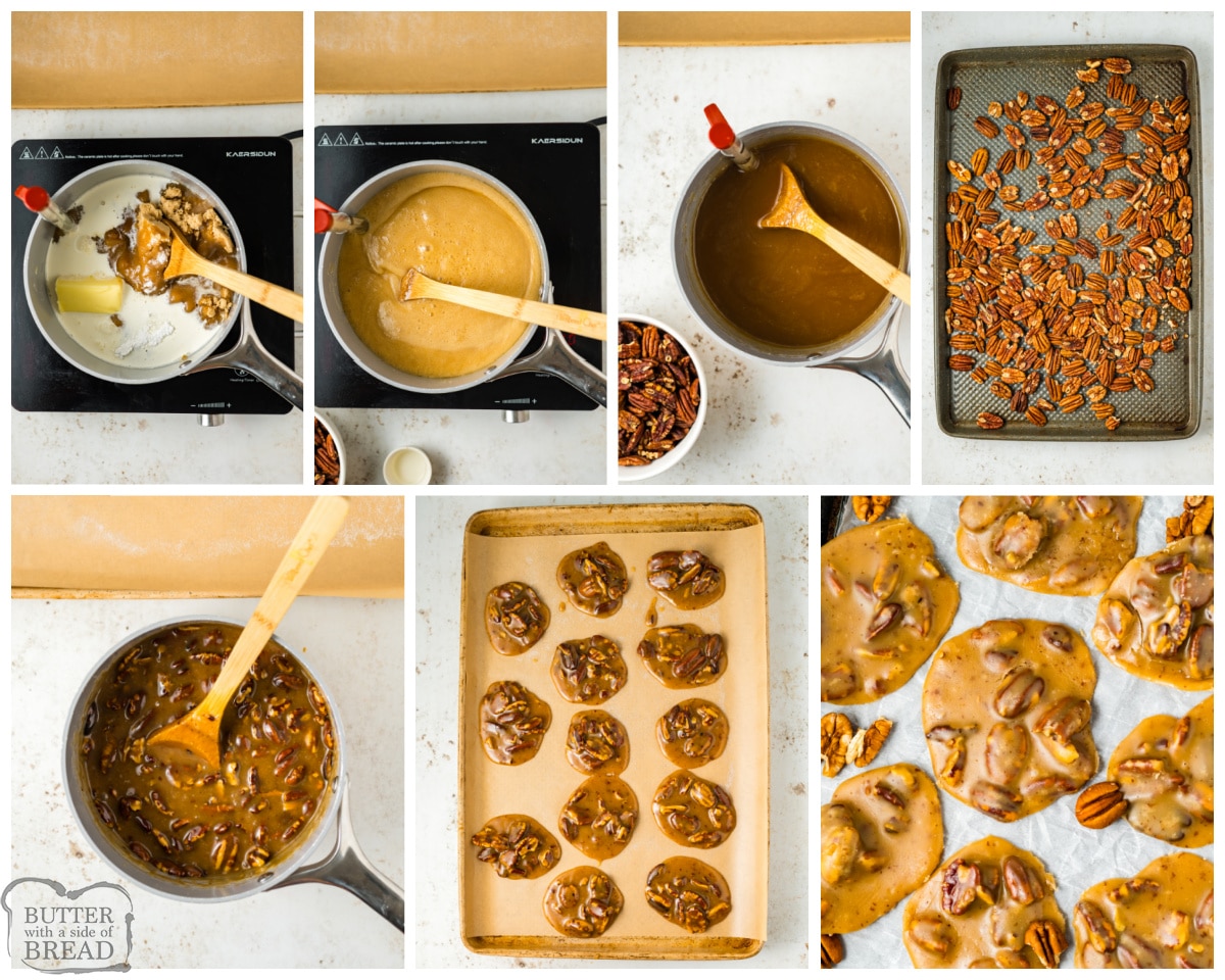 how to make pecan pralines