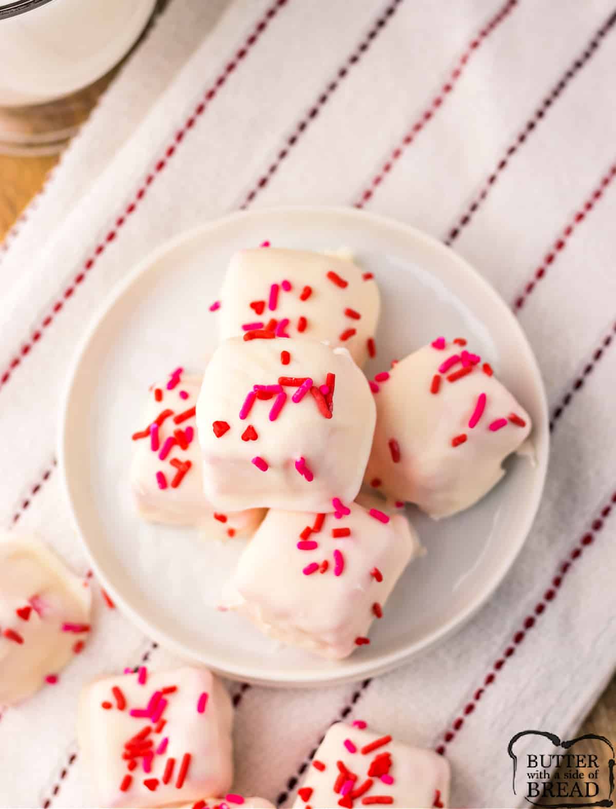 Candy made with cool whip and melted candy.