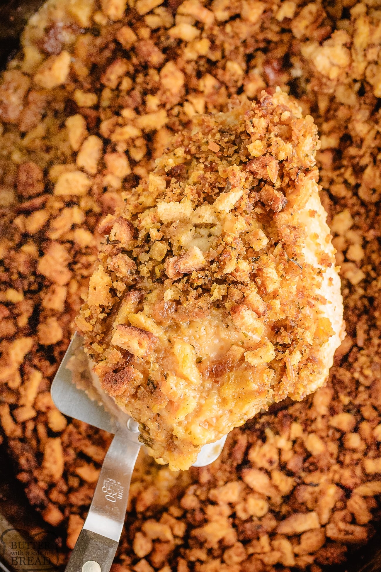 swiss chicken casserole made in the slow cooker