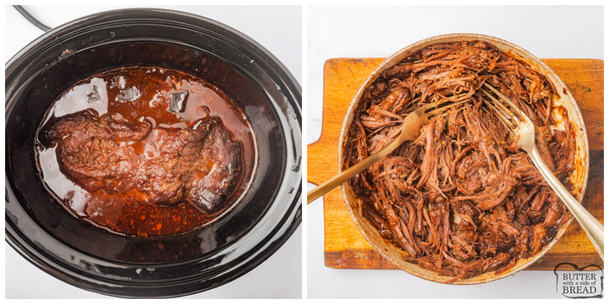 Shredded brisket recipe.