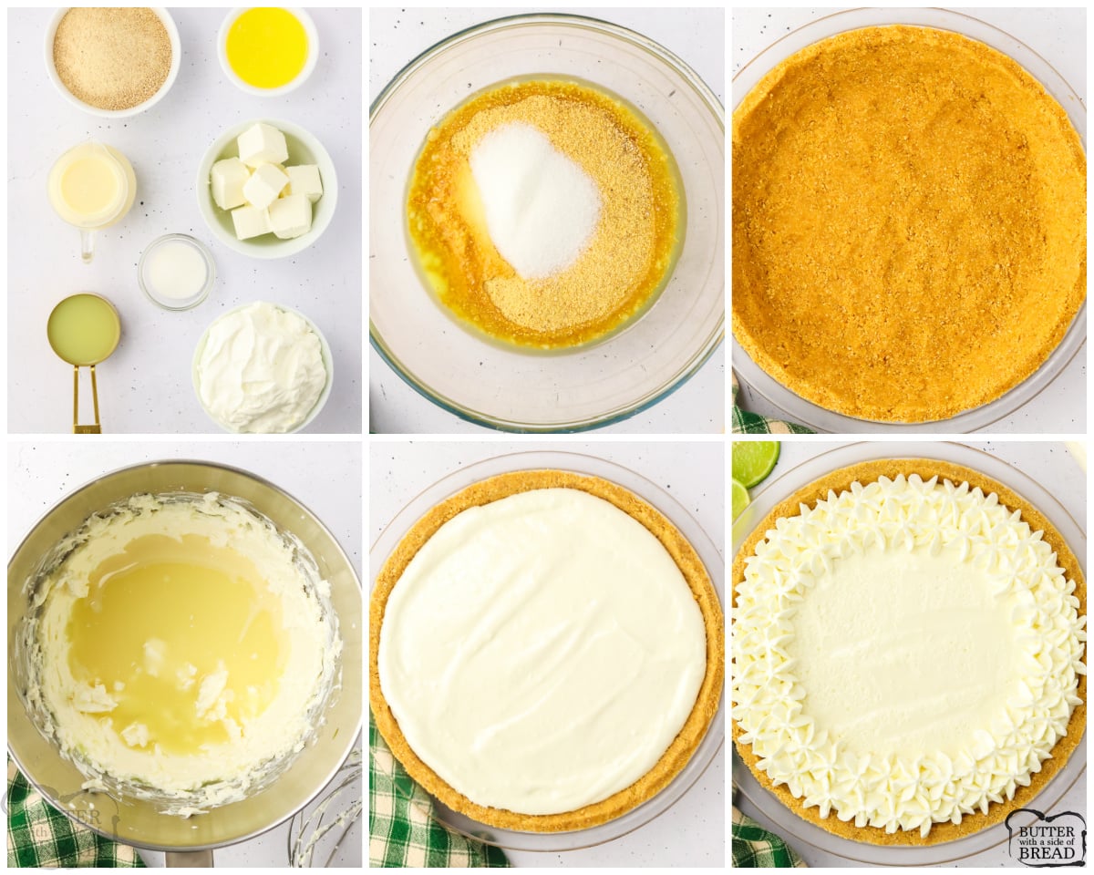 how to make a no bake key lime pie