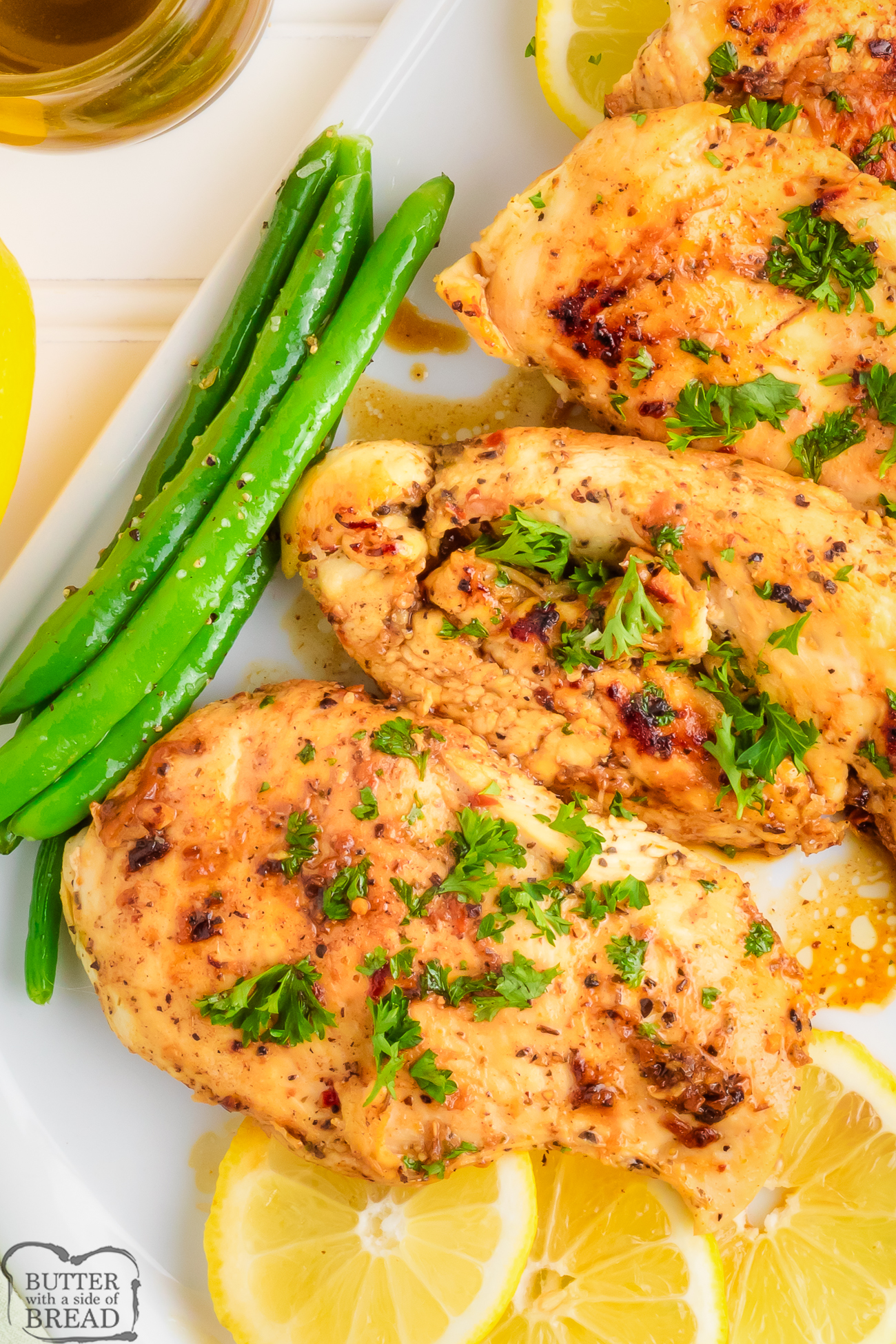 skillet sauteed lemon garlic chicken