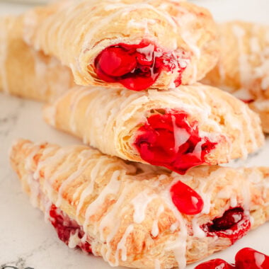 easy cherry turnovers