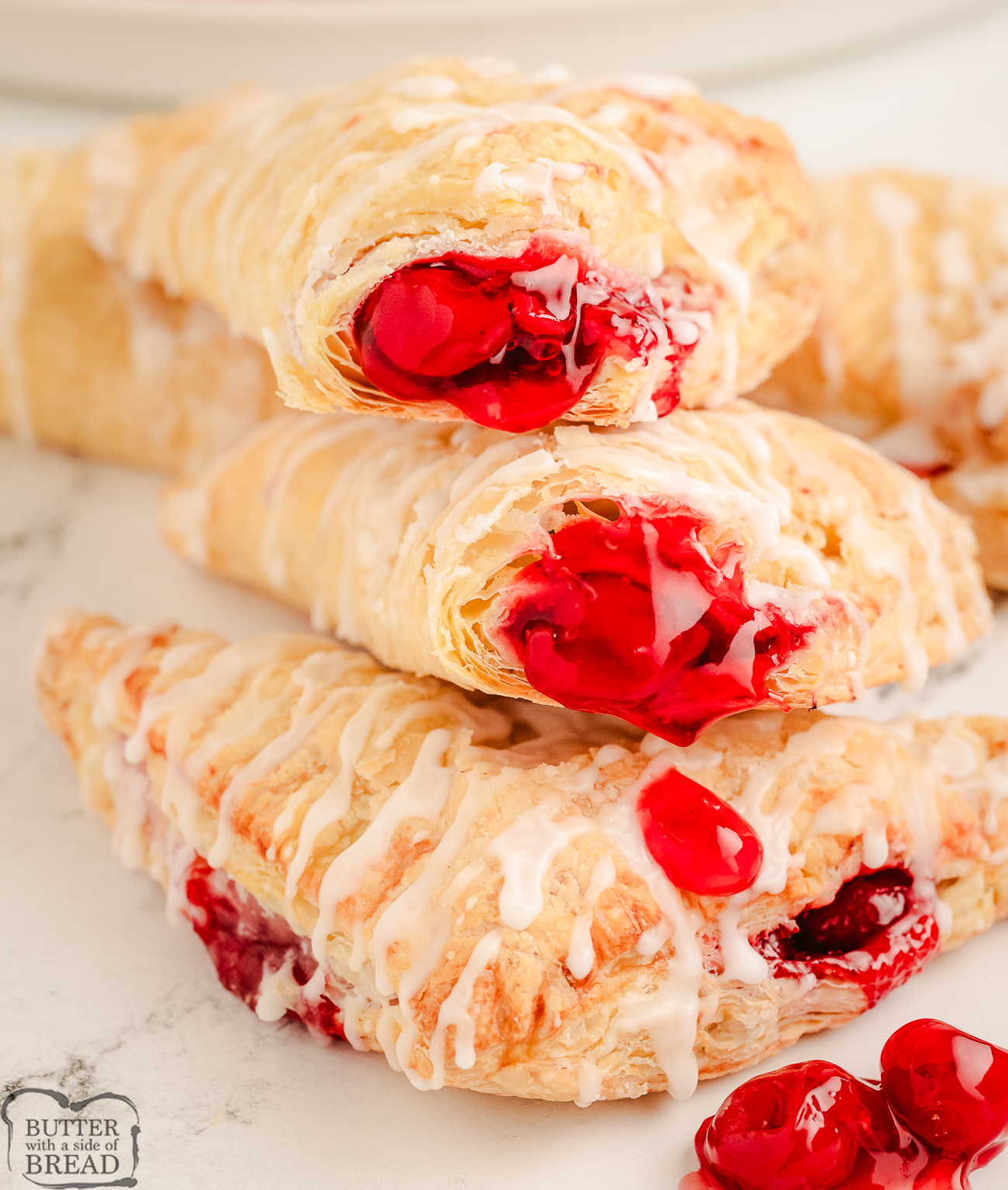 easy cherry turnovers