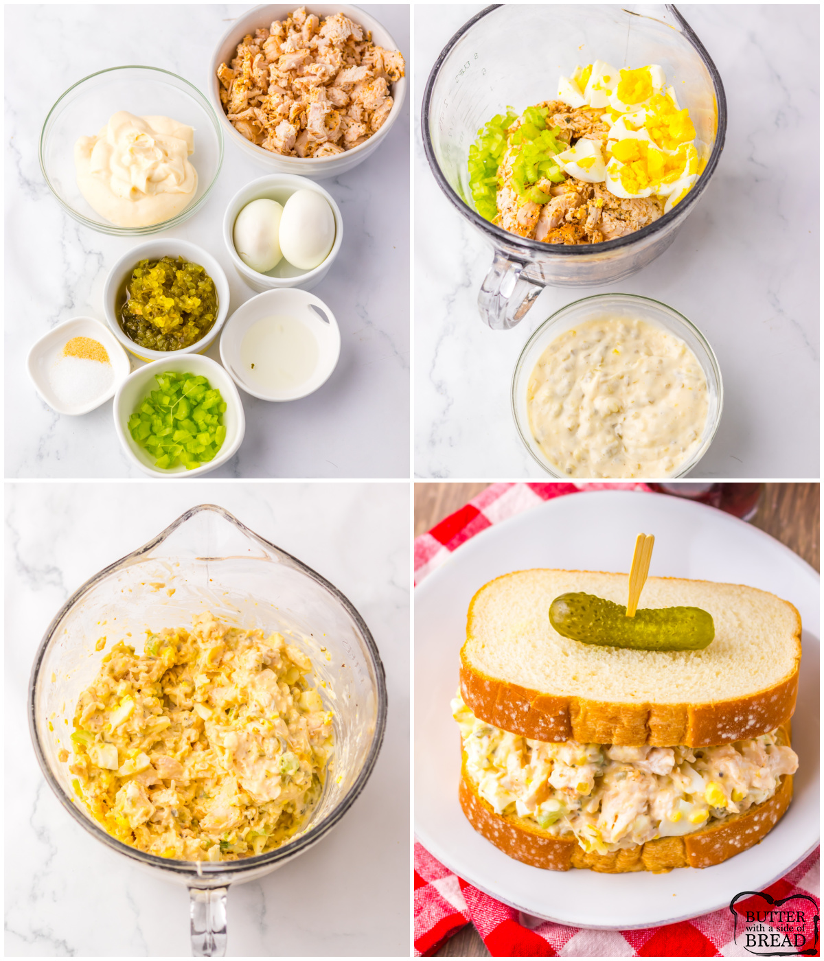how to make old fashioned southern chicken salad