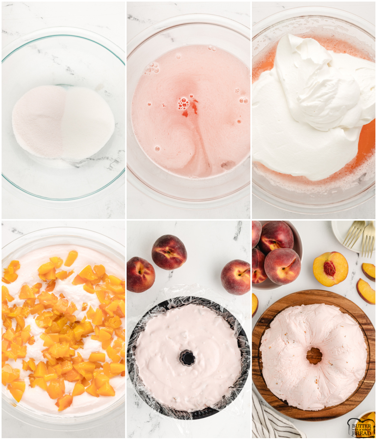how to make a Peach Bavarian