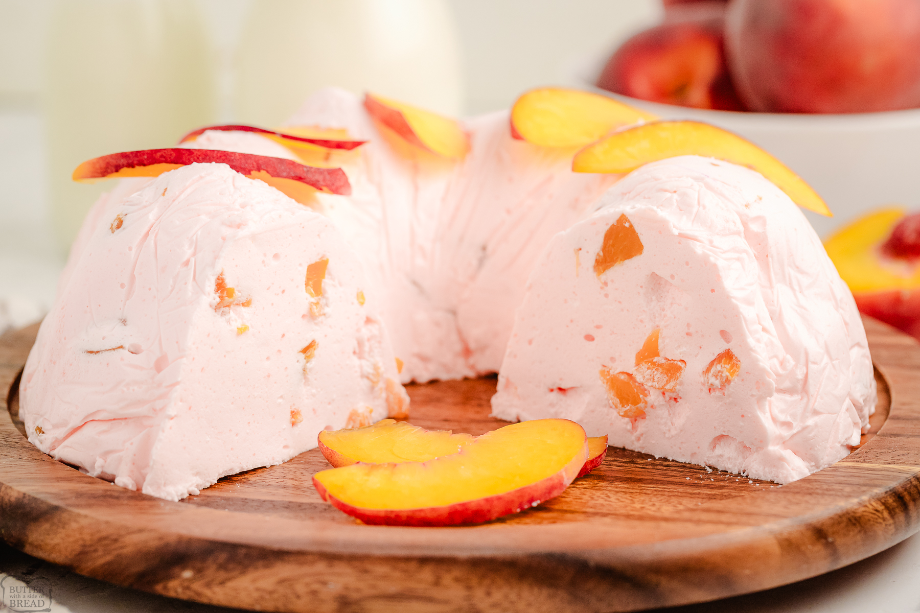 PEACH BAVARIAN - Butter with a Side of Bread