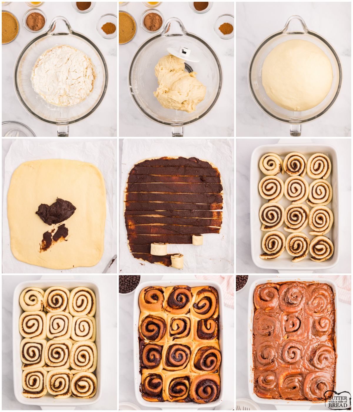 how to make chocolate cinnamon rolls
