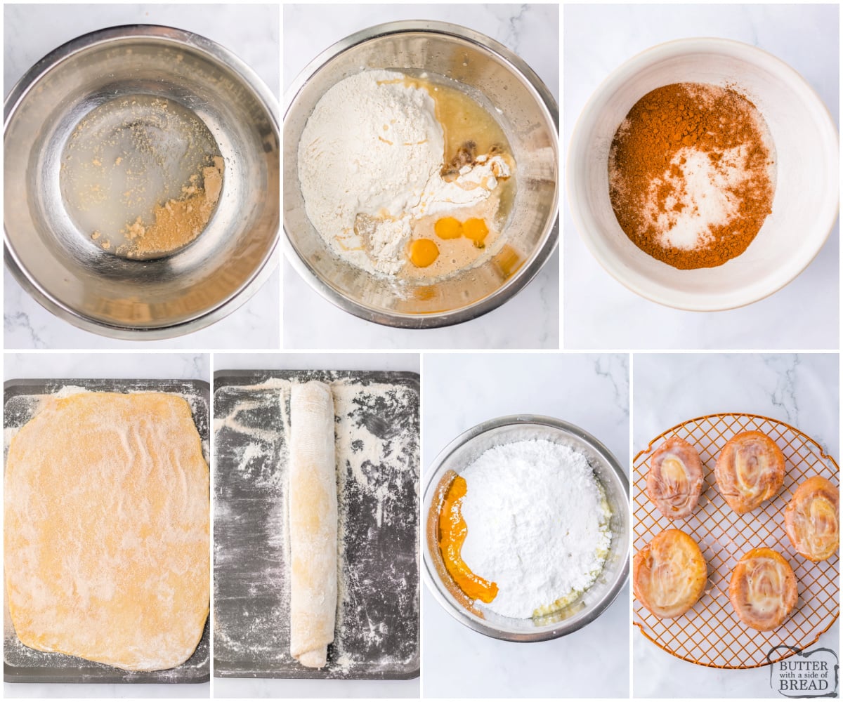Step by step instructions on how to make Homemade Honey Buns recipe.