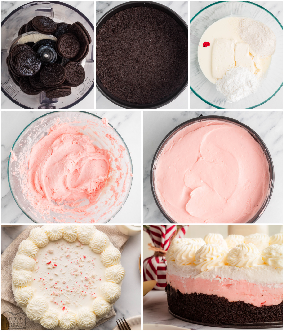 how to make a peppermint cheesecake
