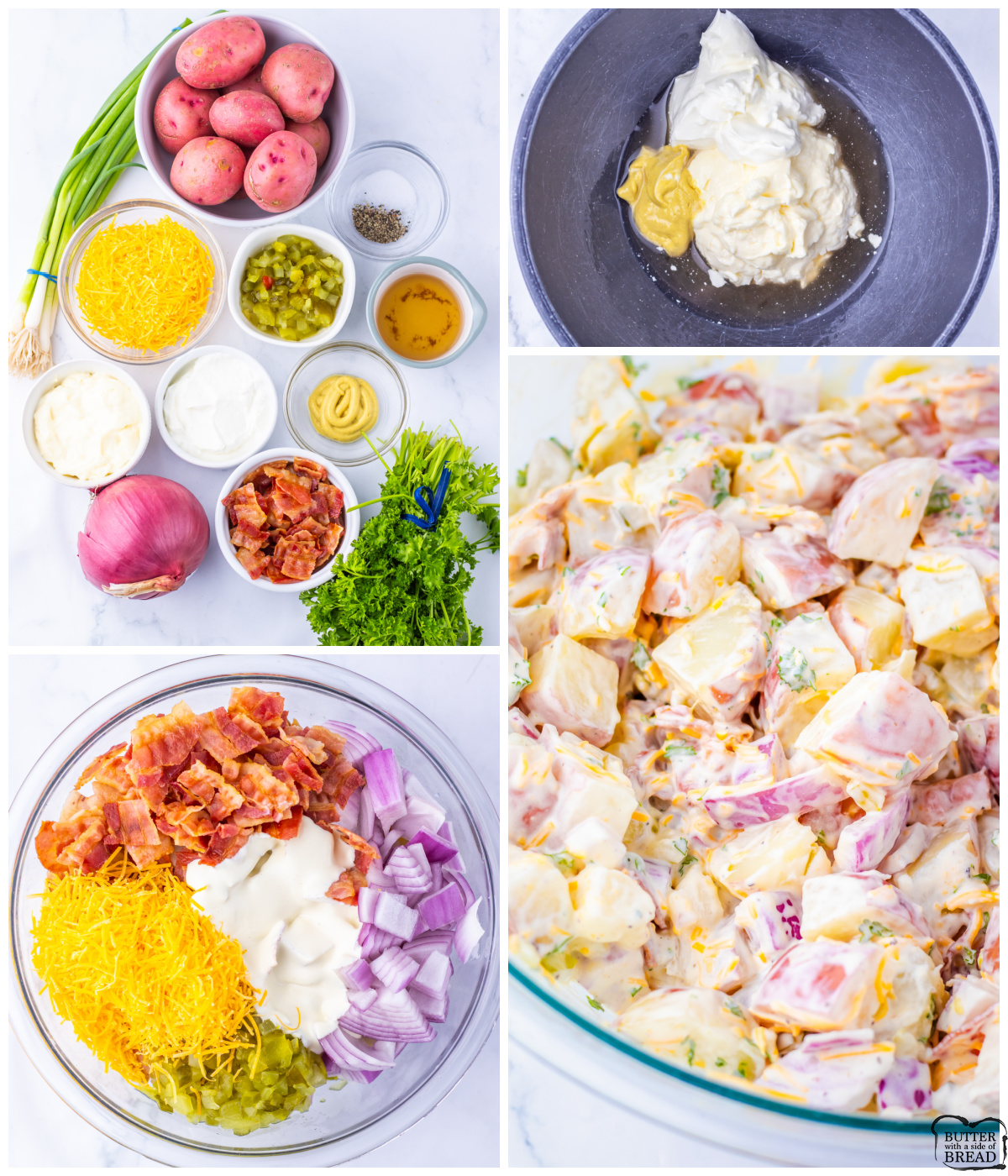 how to make a Steakhouse Potato Salad